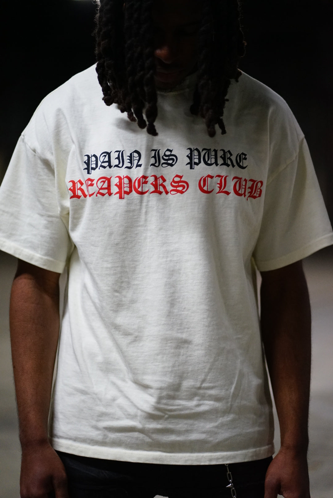 Pain is Pure Reapers Club Peace Tee