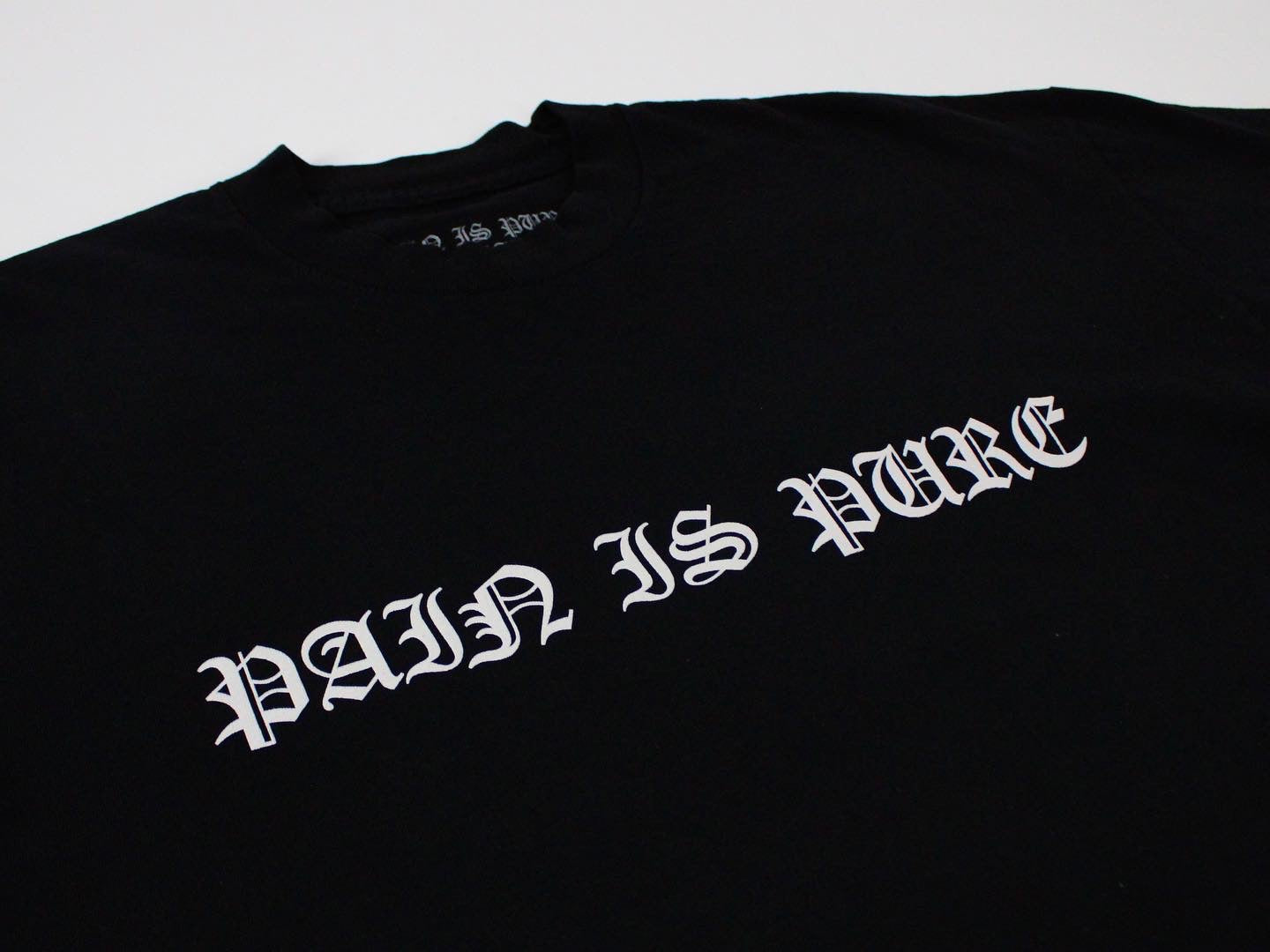 Pain is Pure ‘By Any Means’ Tee Black
