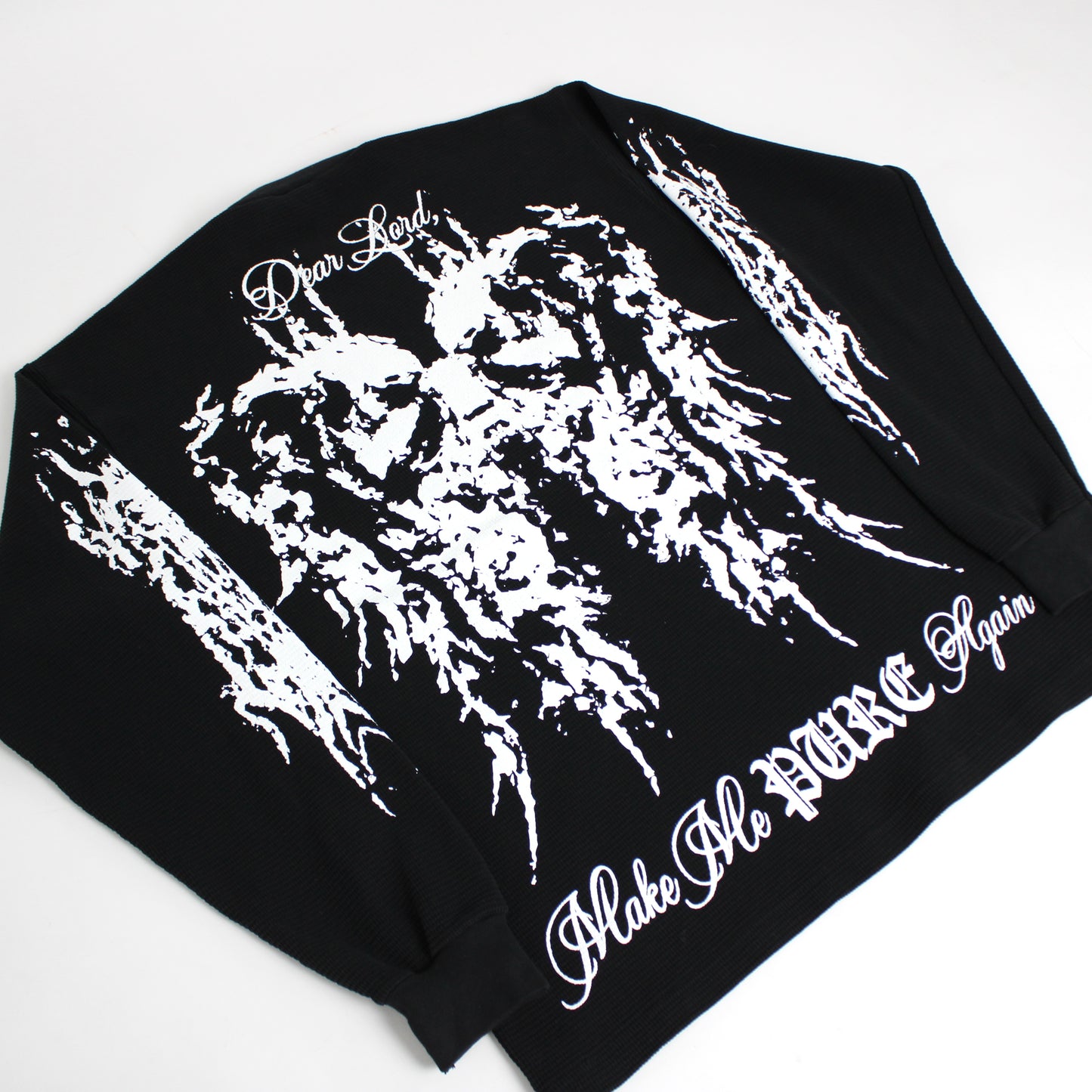 Pain is Pure ‘Pure’ Angel L/S Thermal Black/White
