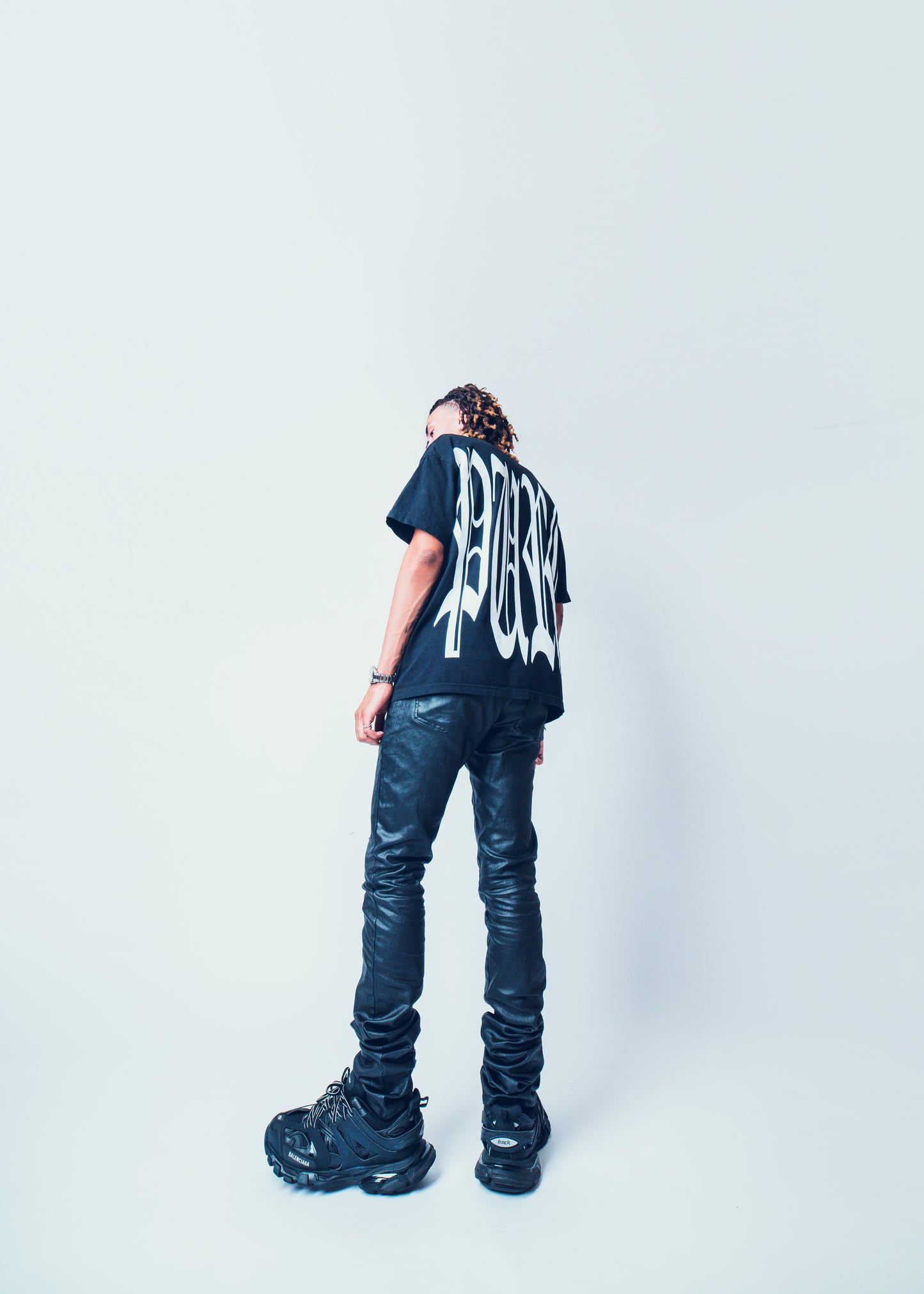Pain Is Pure Skull ‘Pure’ Logo Tee Black