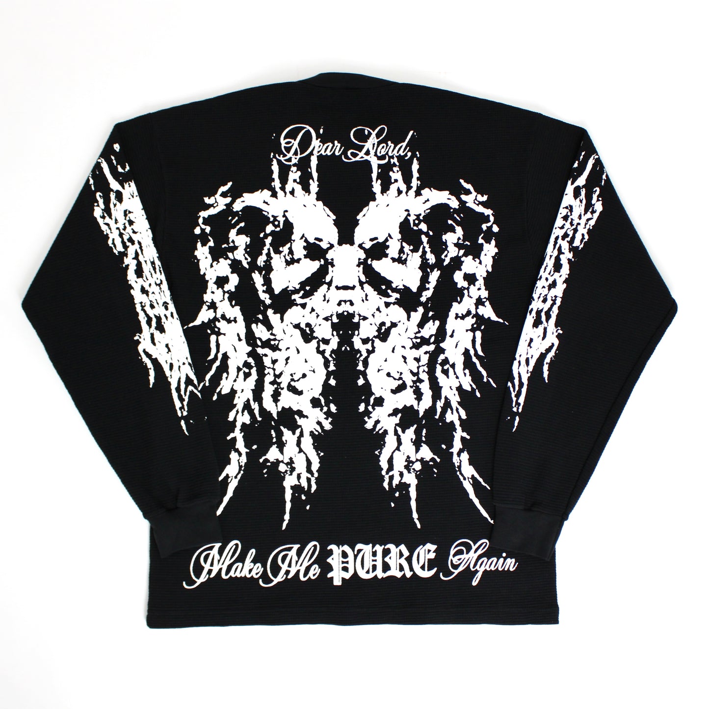 Pain is Pure ‘Pure’ Angel L/S Thermal Black/White